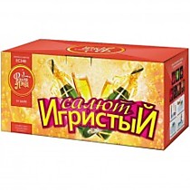 Фейерверк салют ЕС340 «САЛЮТ ИГРИСТЫЙ» (0,8”х 91)