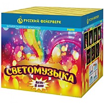 Фейерверк + фонтан Р6820 «СВЕТОМУЗЫКА» (0,6”; 0,8” х 80)