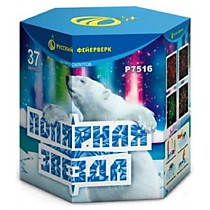 Фейерверк салют Р7516 «ПОЛЯРНАЯ ЗВЕЗДА» (1”х 37)