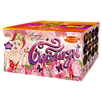 Фейерверк салют РК8081 «СОБЛАЗН» (0,8";1,0" х 122)