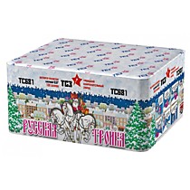 Фейерверк салют ТС681 Русская тройка (0,8" х 100)